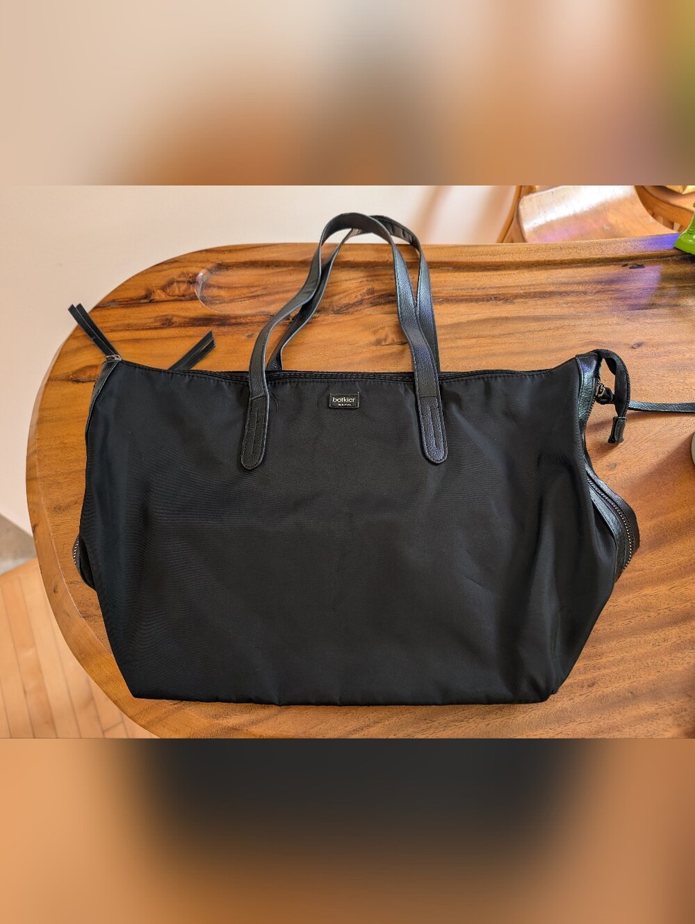 Botkier Black Nylon Tote